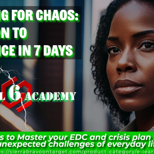Preparing for Chaos: Confusion to Confidence in 7 Days